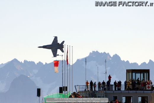 2007-10-11 Axalp Shooting Range 0555 FA-18C Hornet